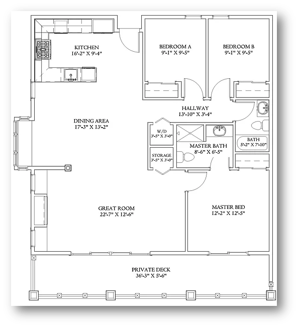 Arlington Beach Club Floor Plans | Arlington LBI | New LBI Condos
